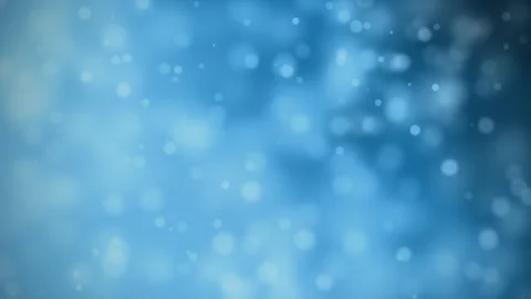 An ethereal abstract background showing soft, glowing blue light particles and Stock Footage 346807919