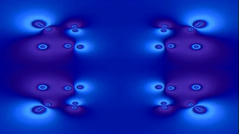 Ethereal abstract flowing liquid gradient background animation loop Stock Footage 336768547