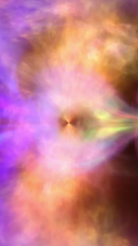 Ethereal Abstract Light Flux Loop Stock Footage 303522565