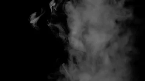 Ethereal and Dreamlike Smoke Effects in a Dark and Mysterious Background Setting Stock Footage 312013530