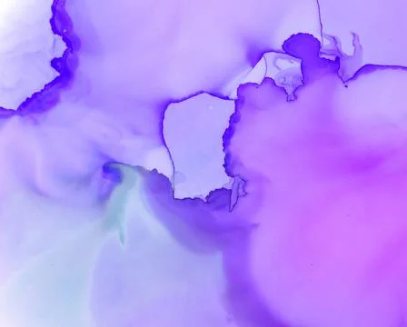 Ethereal Art Pattern. Liquid Ink Wash Wallpaper. Stock Illustration