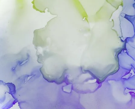 Ethereal Art Pattern. Liquid Ink Wave Background. Stock Illustration
