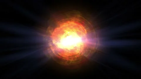 Ethereal aura motion graphics with night background Stock Footage 201584860