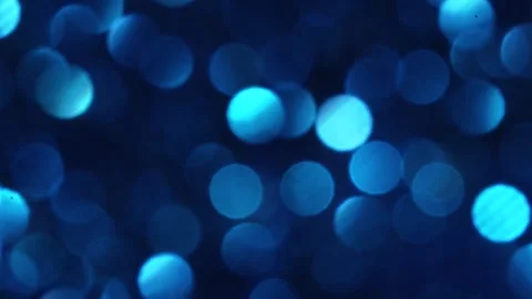 Ethereal Blue Bokeh Background Stock Footage 265874913