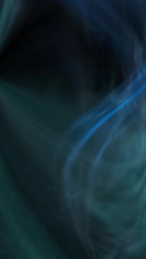 Ethereal Blue Light Flux Loop Stock Footage 303452374