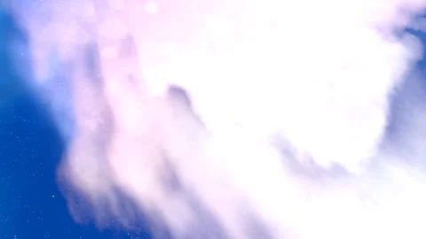 Ethereal Blue Sky with Clouds and Snow 3 Stock Footage 246251931