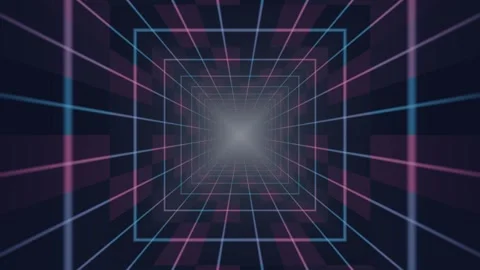 Ethereal Cosmic Tunnel Background for Visual Effects Stock Footage 343387652