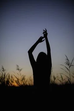 Ethereal Dusk Dance Foto stock