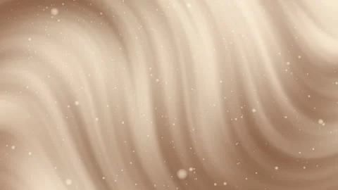 Ethereal Flowing Waves with Glittering Particles Abstract Background Видео 343773170