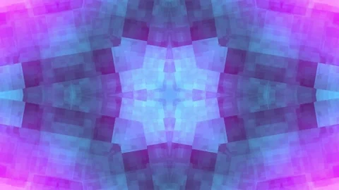 Ethereal geometric mandala pattern slowly evolving with vibrant purple and .. Stock Footage 341376547