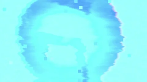 Ethereal globe animation with pixelated effects for modern technology presentati Stock Footage 321395725