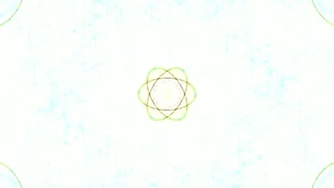 Ethereal Glowing Digital Data Network Background Loop | Abstract Technology.. Stock Footage 337571604