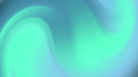 Ethereal Green Gradient Waves Flowing Seamlessly in a Subtle Animation of S.. Stock Footage 313278159