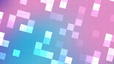 Ethereal Light Gradient – Pink to Blue Blok Abstract Stock Footage 310641598