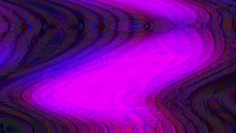 Ethereal magenta waves pulse and twist through a deep 動画素材 340528900