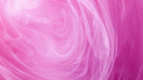 Ethereal mist ink cloud pink haze cloud paint art Stock Footage 280952227