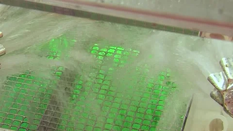 Ethereal Mist Purifying Air Through Advanced Hydro Filtration Stock Footage 337501226