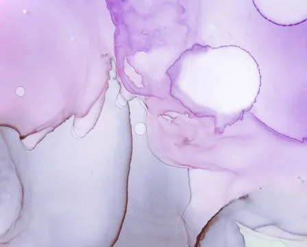 Ethereal Paint Pattern. Liquid Ink Wave Stock Illustration