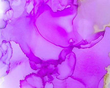 Ethereal Paint Pattern. Liquid Ink Wave Stock Illustration