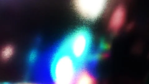 Ethereal Rainbow Reflection with Glassy Shine Stock Footage 303460874