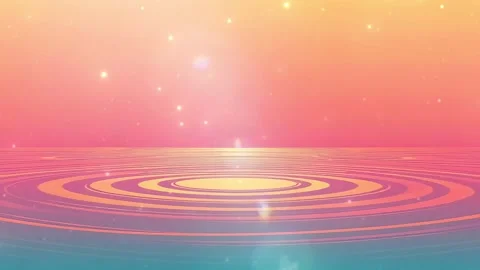 Ethereal Ripple: Soft Horizons Beyond the Horizon Video stock 307470581