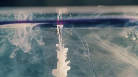 Ethereal Rise – Abstract Ink Explosion Underwater Stock Footage 319439074