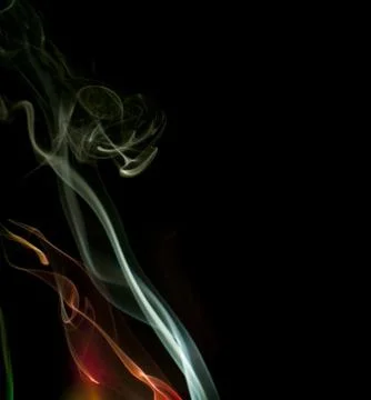 Ethereal smoke effect Stock Photos