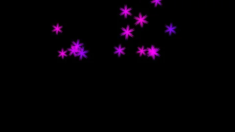 Ethereal Snowfall Bloom Video stock 291068487