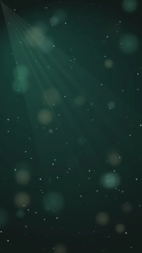 Ethereal underwater light rays and bokeh particles gently drift creating me.. Видео 341285813