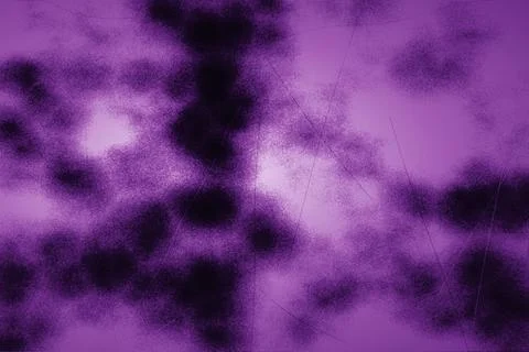 Ethereal violet light leak texture with soft purple clouds and grainy noise.. 스톡 일러스트