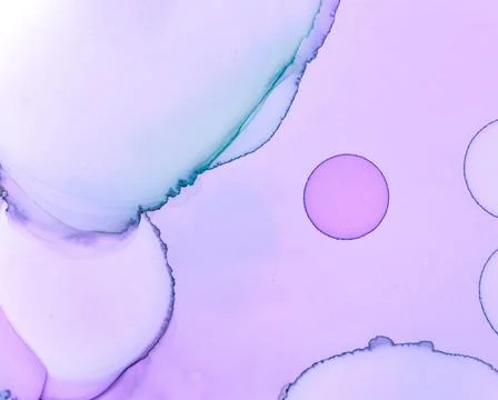 Ethereal Water Pattern. Liquid Ink Wash Stock Illustration