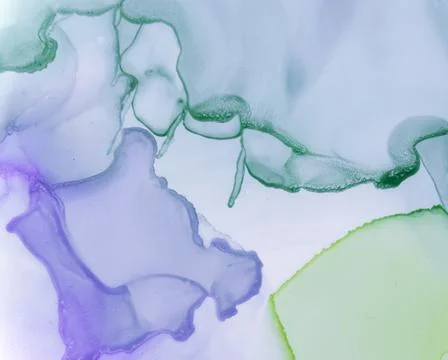 Ethereal Water Texture. Liquid Ink Wave Stock Illustration