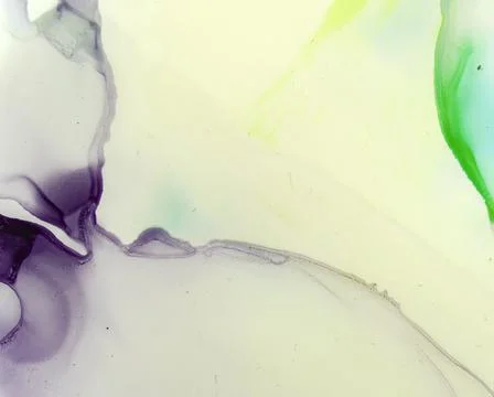 Ethereal Water Texture. Liquid Ink Wash Stock Illustration