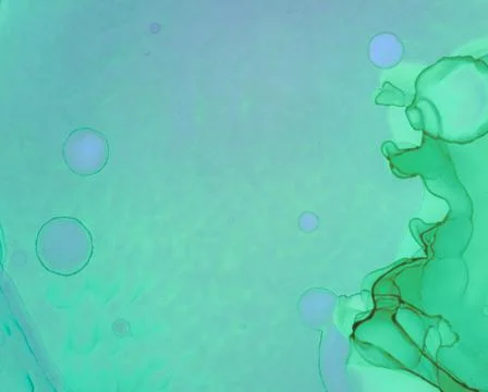 Ethereal Water Texture. Liquid Ink Wave Stock Illustration