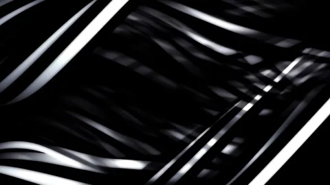 Ethereal waves of light and shadow dance in rhythmic harmony Stock Footage 303009288