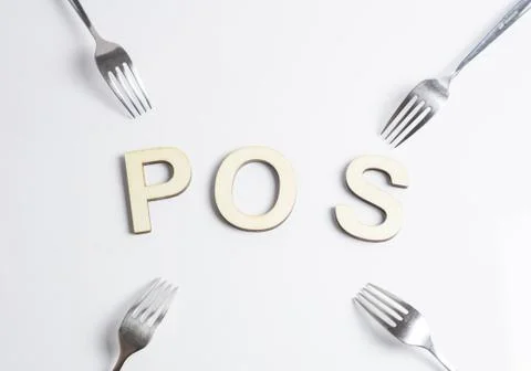 Ethereum Cryptocurrency switching from POW, GPU mining to POS concept with forks Stock Photos