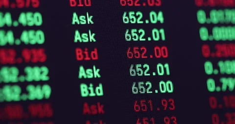 Ethereum cryptocurrency transactions on a digital screen. Stock Footage 145351083