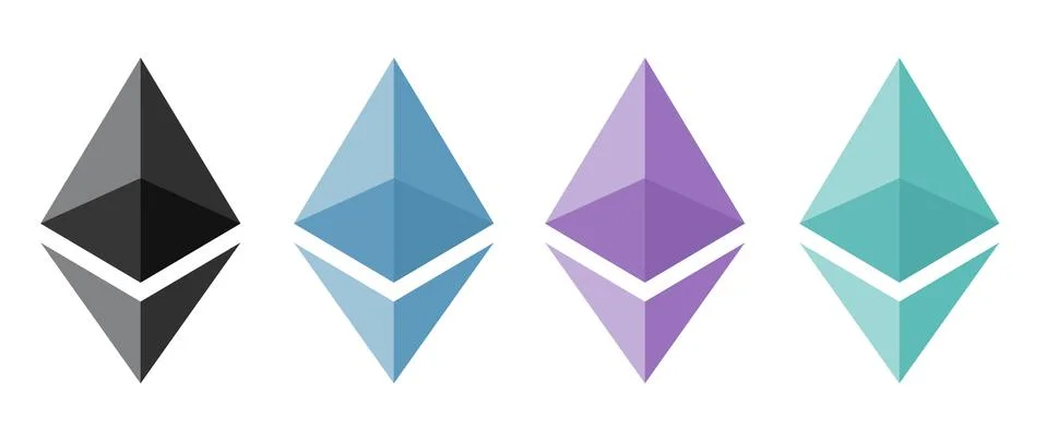 Ethereum encryption concept Stock Photos