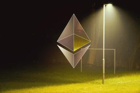 Ethereum encryption concept Photos