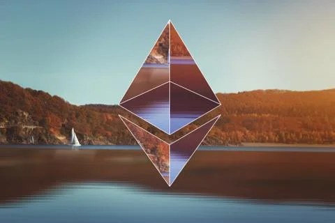 Ethereum encryption concept Photos