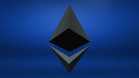Ethereum ETH Coin Loop Background Vidéo 345654717