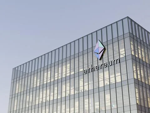 Ethereum ETH Stock Illustration