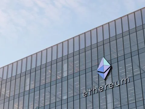 Ethereum ETH 스톡 일러스트
