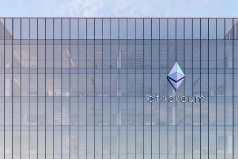 Ethereum ETH Stock Illustration