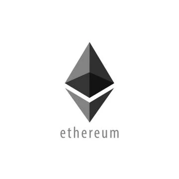 Ethereum Icon Stock Illustration