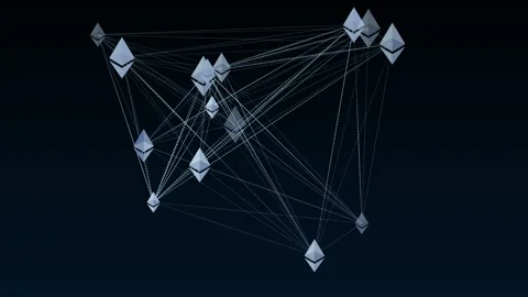 Ethereum Network Stock Footage 130801163