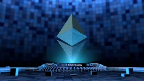 Ethereum Rotation Stock Footage 83587237