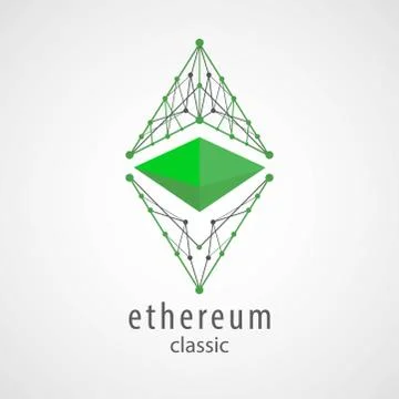 Ethereum Symbol Vector Icon Stock Illustration