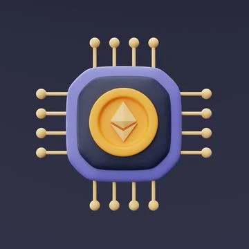 Ethereum,blockchain technology services,Cryptocurrency protection concept,ind Stock Illustration