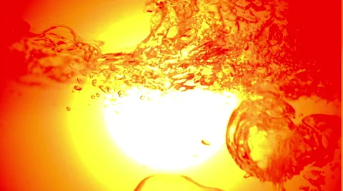 Etherical sun water phantasy motion  ambient background Vidéo 53110526